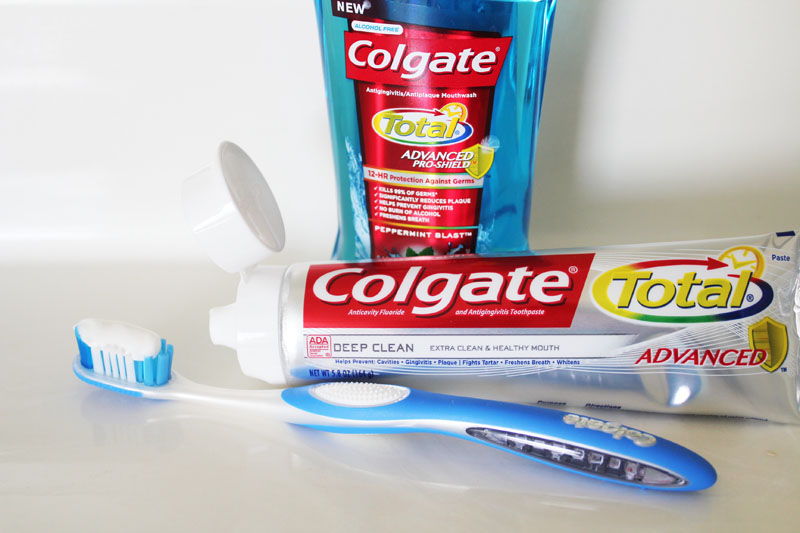 Clean Teeth, Clean Mouth with Colgate Total Advanced