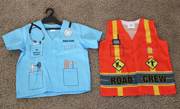 Road Crew Costume and Doctor Costume