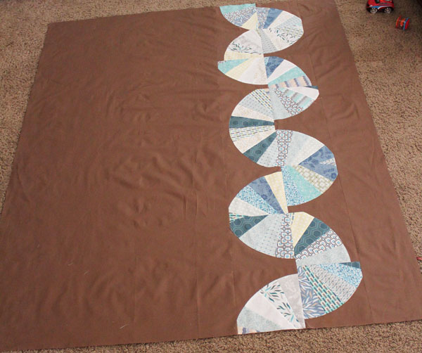 finished roots and wings quilt top