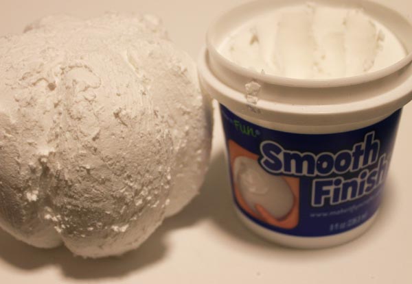 smooth finish spread on foam
