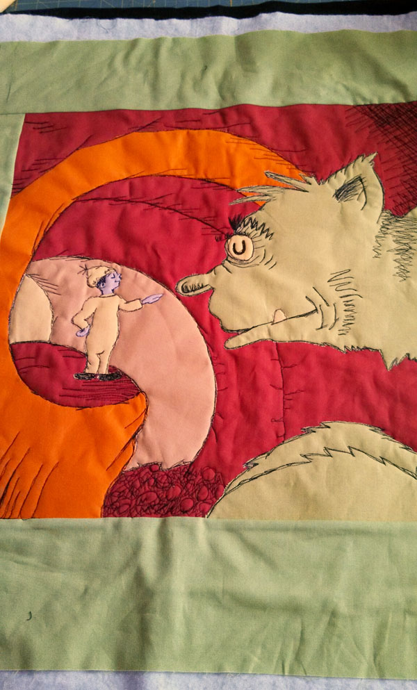 quilted and not bound