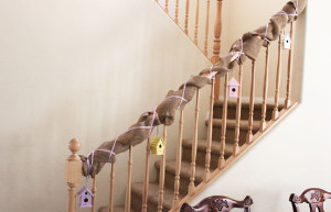 Spring Staircase Decor Always Expect Moore Add Birdhouses 300x193