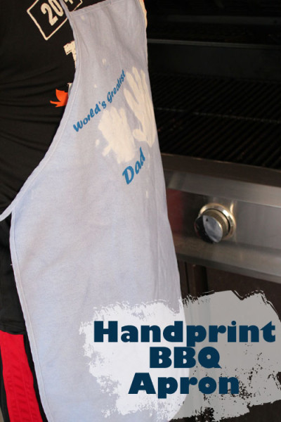 Handprint BBQ Apron