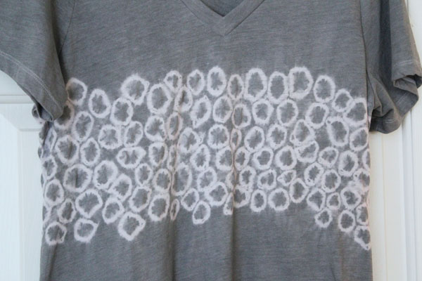 circles on the shirt