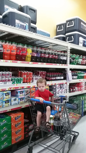 shopping for dr pepper at walmart