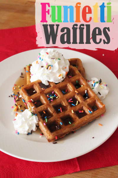 Funfetti waffles recipe