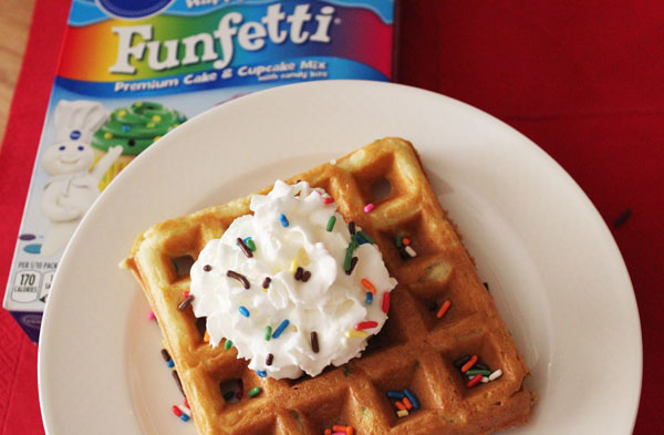 funfetti waffles