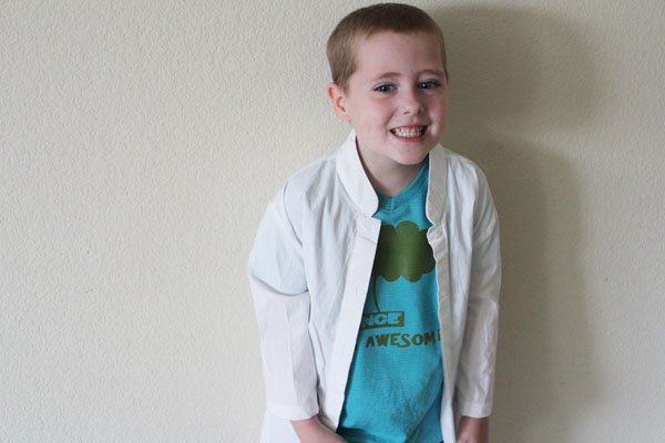 Flint Lockwood Costume DIY  from Cloudy with a Chance of Meatballs