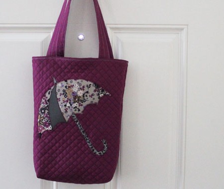 Quilted Applique Bag