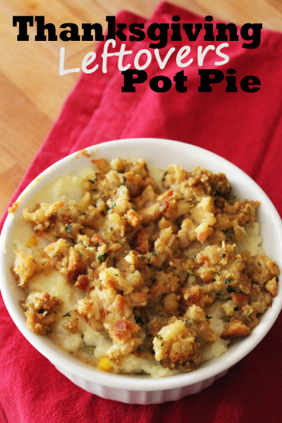 Thanksgiving Leftovers Pot Pie