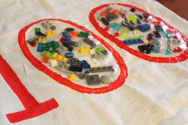 100 days lego shirt