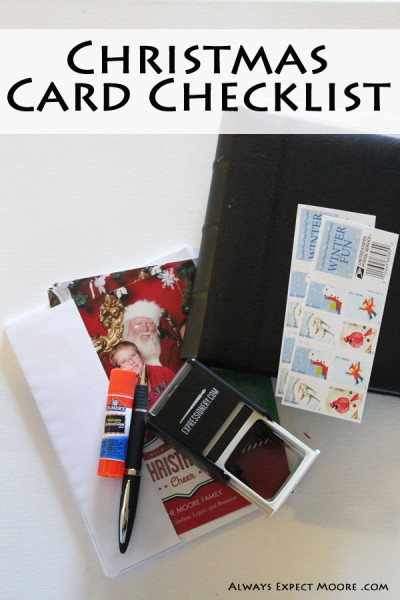 Christmas-Card-Checklist