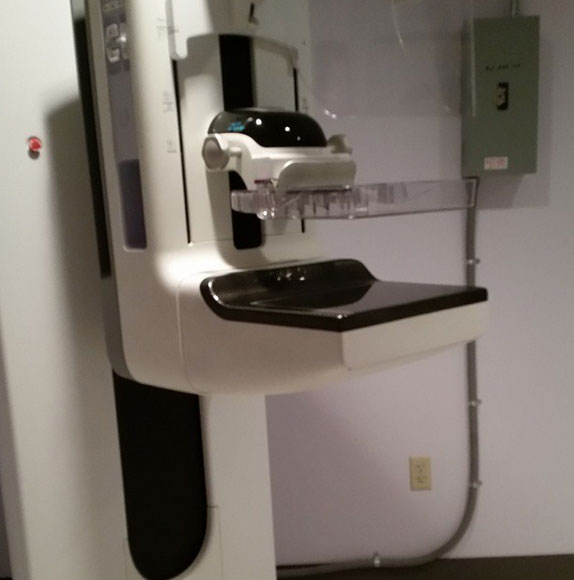 The mammogram machine