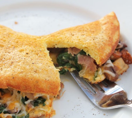 dig in to the best omelet
