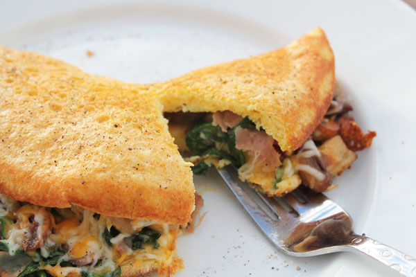 dig in to the best omelet