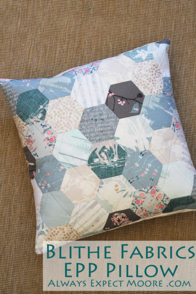 Blithe Fabrics EPP Pillow