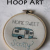 Cute Trailer Hoop Art