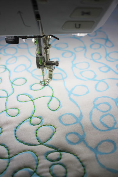 free motion quilting practice