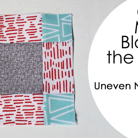 Cricut Maker Block of the Week Quilt - Block 2 - make an uneven nine patch