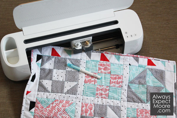 cricut with fabric