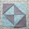 broken dishes quilt block - part of the Cricut Maker Block of the Week series