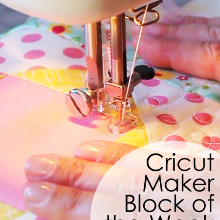 Cricut Maker Block of the Week Free Motion Quilting