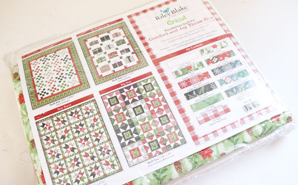 quilt options with the comfort and joy quilt kit