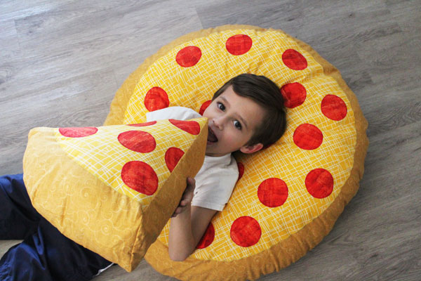 Giant clearance pizza pillow