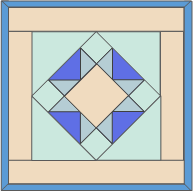 square design block pattern