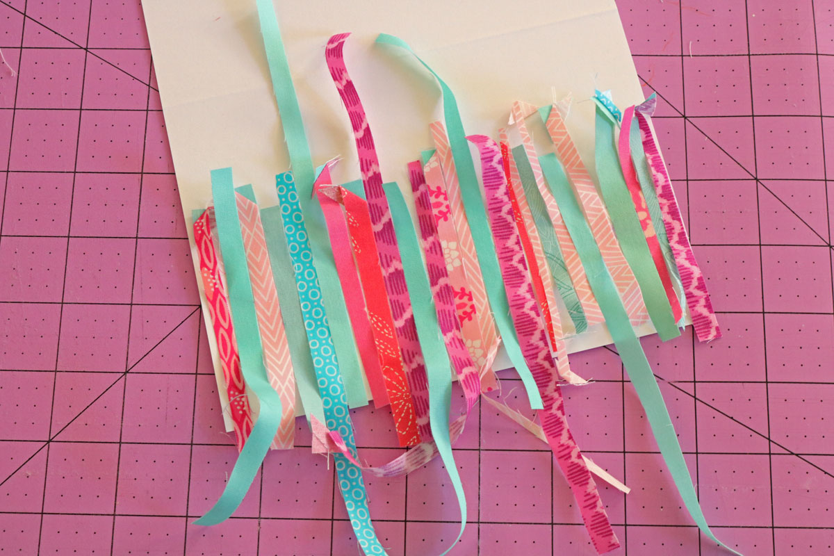 Cards From Fabric Scraps