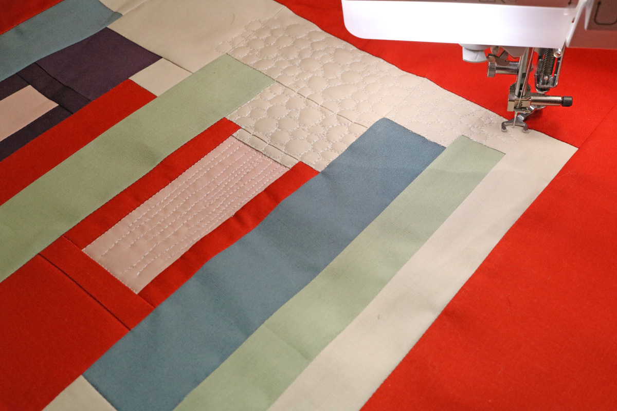 Stack of Books Quilt Block