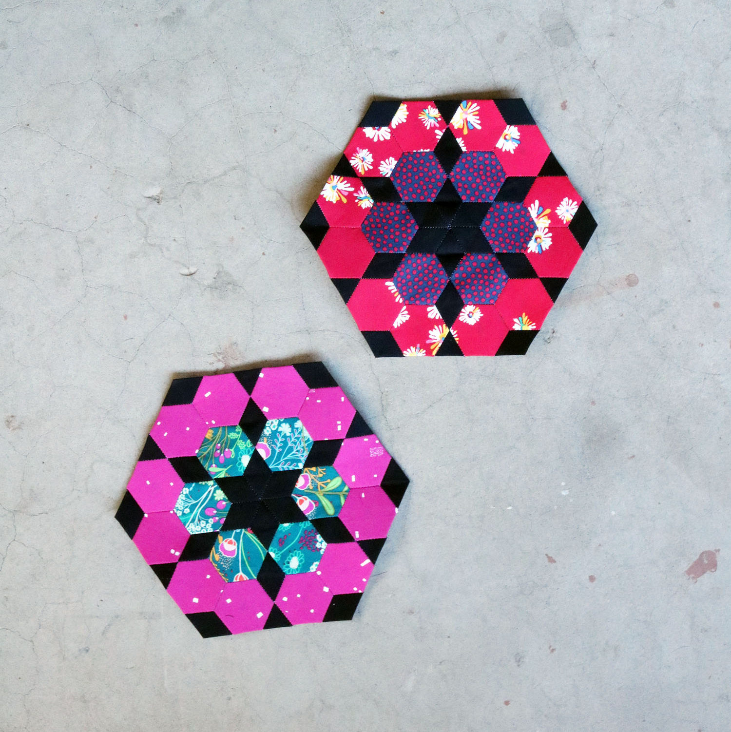 English Paper Piecing Made Easy - 1 Hexagons