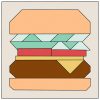 Hamburger Quilt Block