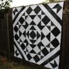 Contrast Quilt - Half Square Triangle, Beginner-friendly quilt pattern