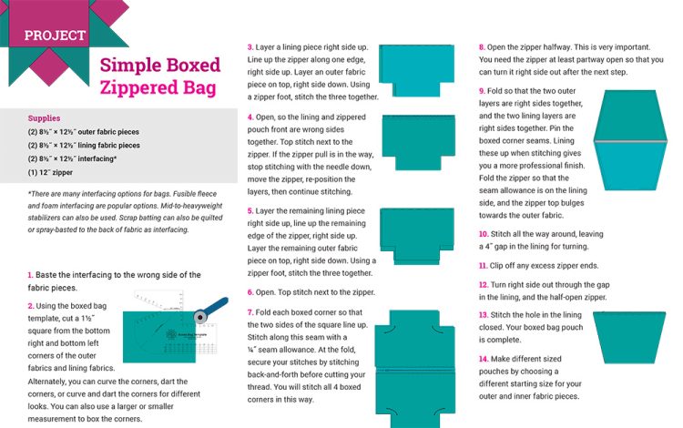 What is the Boxed Bag Template? - Always Expect Moore