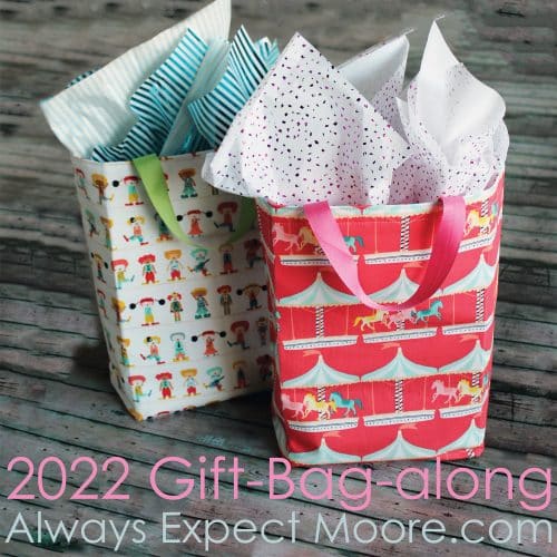 Nancy Zieman The Blog - NEW! Sew-In-A-Cinch Gift Bags Sewing Tutorial  featuring NEW! Chocolicious Fabrics by Benartex