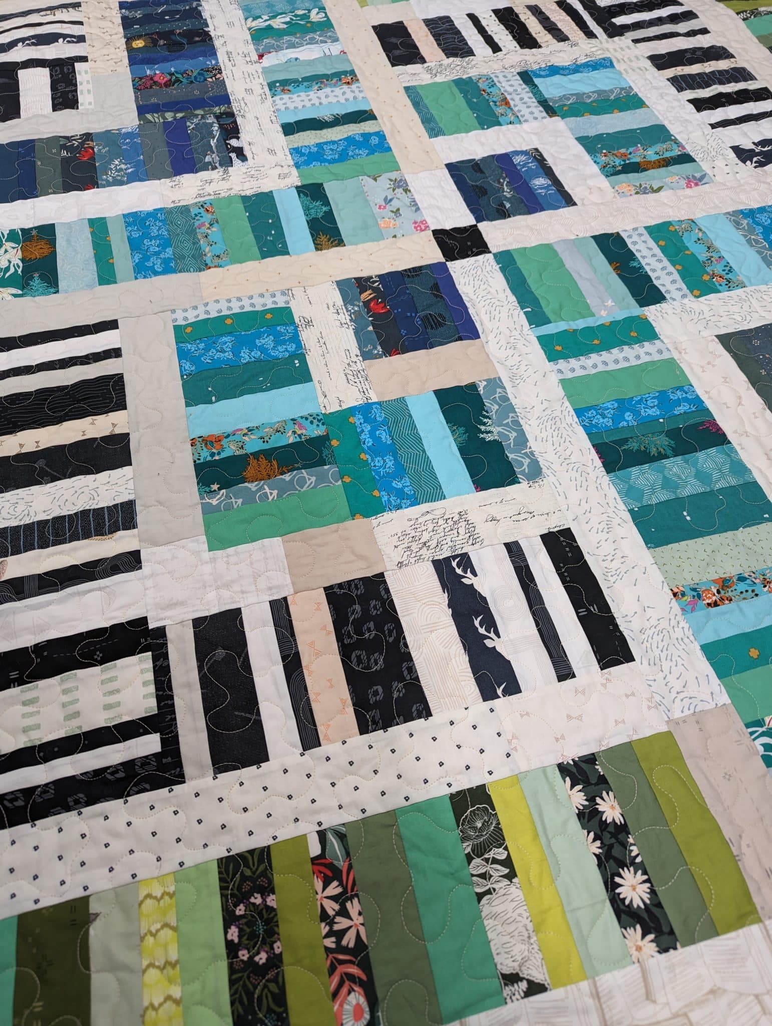 Scrap Tape & Free Scrappy Portland Quilt Tutorial Always Expect Moore