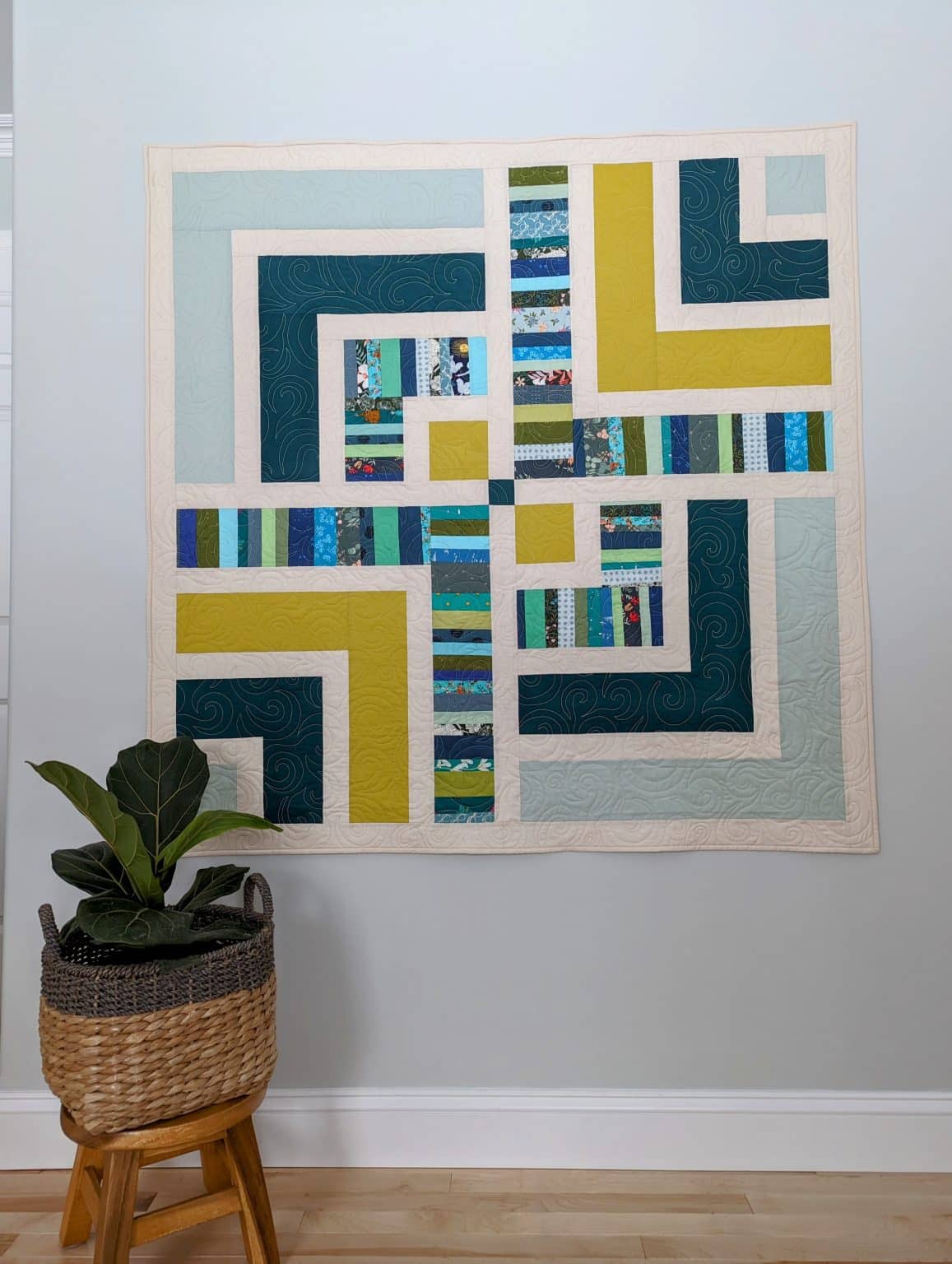 Scrap Tape & Free Scrappy Portland Quilt Tutorial Always Expect Moore