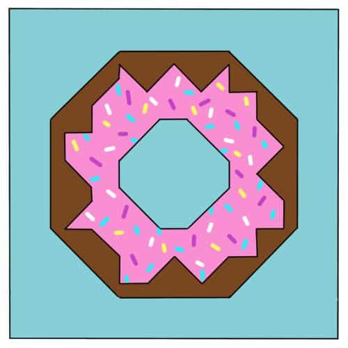 Donut Quilt Block pattern