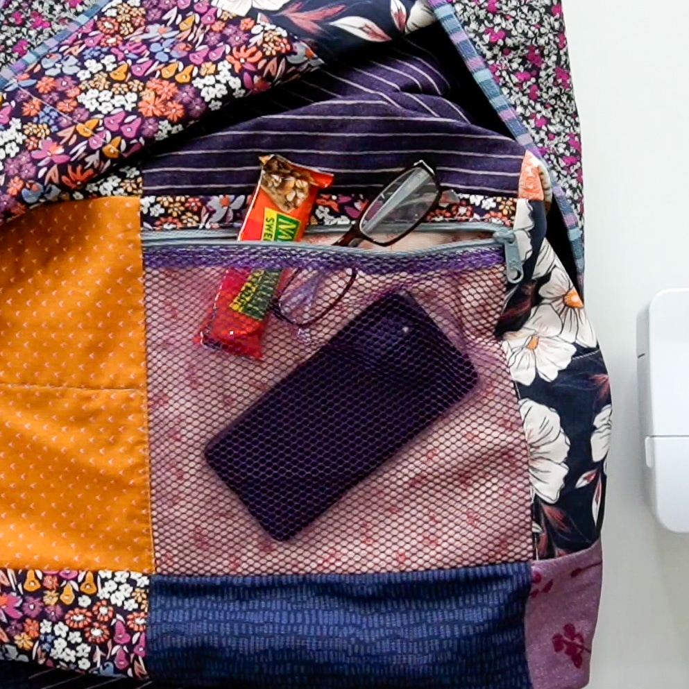 Zippered Pocket Quilt - Quilt as you Go - ByAnnie #SewPink - Always ...