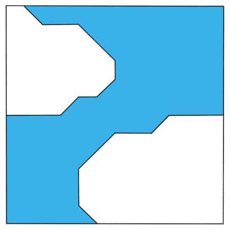 Clouds in the Sky Quilt block